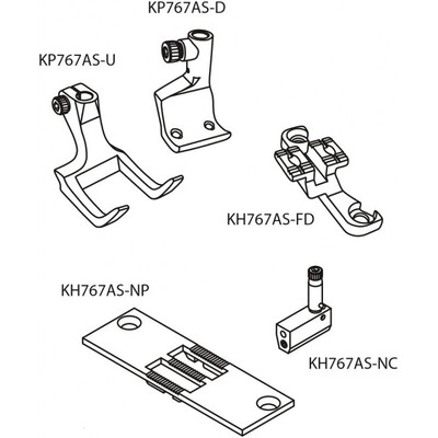 KH767AS — промышленное швейное оборудование